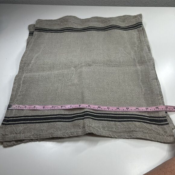 Stunning French THIEFFRY LINEN Napkins (3) Flax & Blue/$162 Retail - Picture 9 of 10